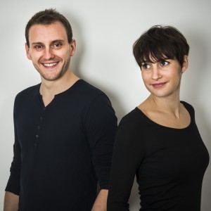 Laurentine Périlhou et Clément Smolinski, créateurs de LauClem