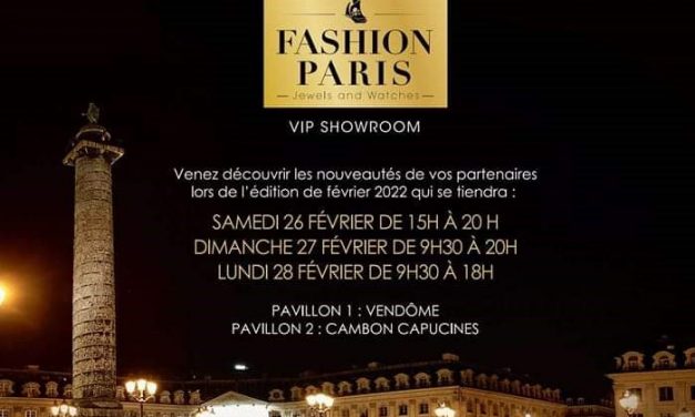 FASHION PARIS 2022 – JEWELS AND WATCHES