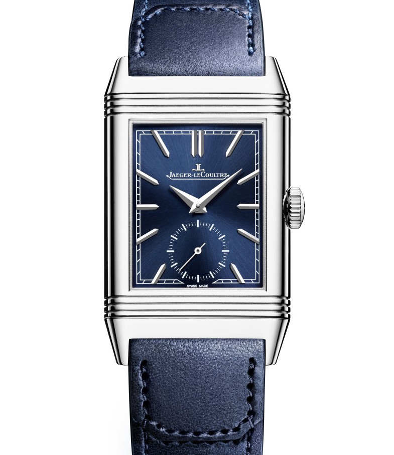 reverso tribute small seconds blue reverso tribute small seconds blue